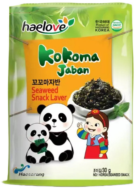 해사랑 어린이 아이 꼬꼬마 김자반 30g 5개 주먹밥 고명 떡국고명 국수고명 샐러드 볶
