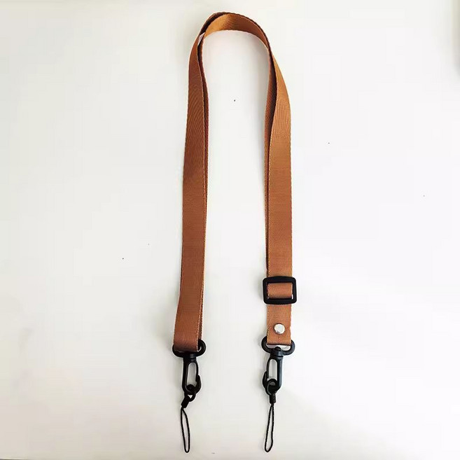 로모인스턴트 카메라 호환 가죽 오토맷 필름 케이스, 1개, 브라운 스트랩 1개