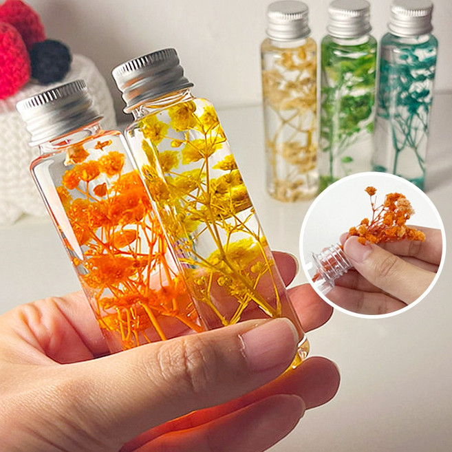 프리저브드 플라워 미니 하바리움 5세트 만들기 드라이플라워 diy 재료 세트, 프리저브드 미니 하바리움(5세트)