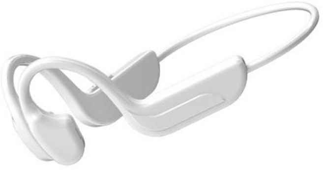 수영이어폰 헤드셋 블루투스 무선 골전도 IPX8 MP3 하이파이 이어훅 수영용 마이크 포함, 2) WHITE, [02] WHITE