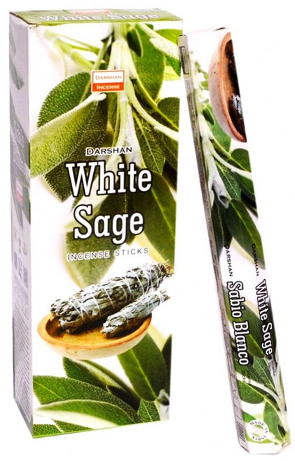 다르샨 인센스스틱 6팩 세트 120개입, 화이트세이지