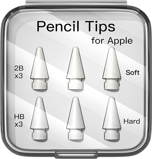 서플라이코 애플펜슬 전용 소프트 펜촉, 1세트