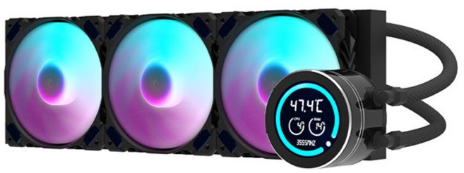 darkFlash NEBULA DN-360D ARGB (블랙), 1개, 블랙