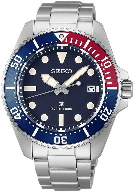 SEIKO 精工 PROSPEX 潛水機械 200m 男士金屬手錶 SBDJ061