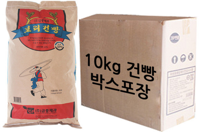 금풍제과 보리건빵 포대, 1개, 10kg