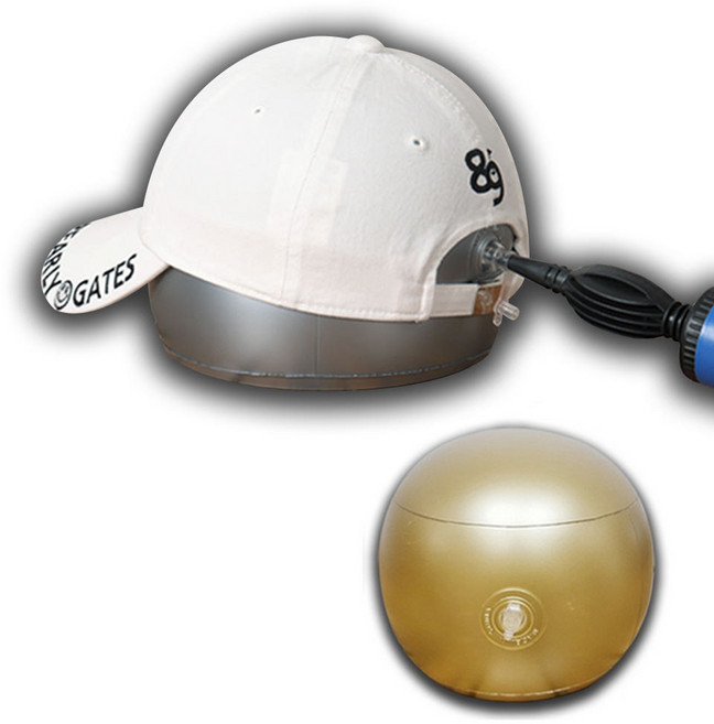 홈스월드 모자 복원기 보호틀 거치대 모자정리 진열대 건조 보관틀 걸이 세탁망, 1개, 골드