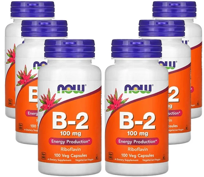 나우푸드 B-2 100 mg 100베지캡슐, 6개, 100정 - 쿠팡
