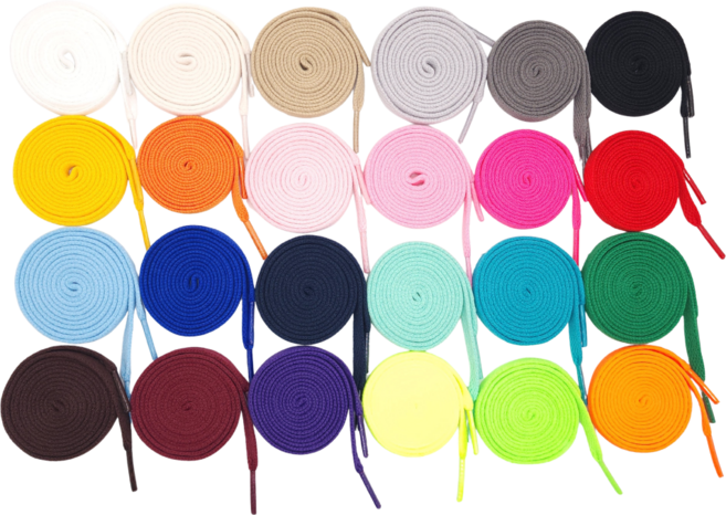 피어나다 국산 신발끈 폭8mm 5켤레 납짝평끈 브랜드호환