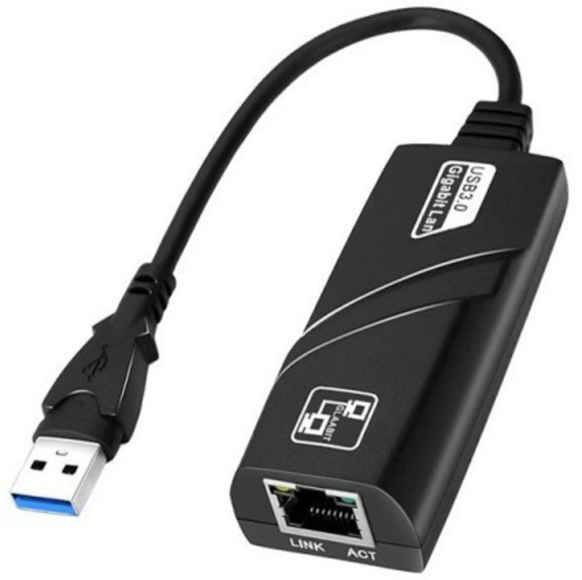 랜카드 USB 3.0 C타입 기가비트 LAN 카드 랜 -당일출고-, 02 USB3.0 랜카드(기가비트) 케이스 포장, 1개