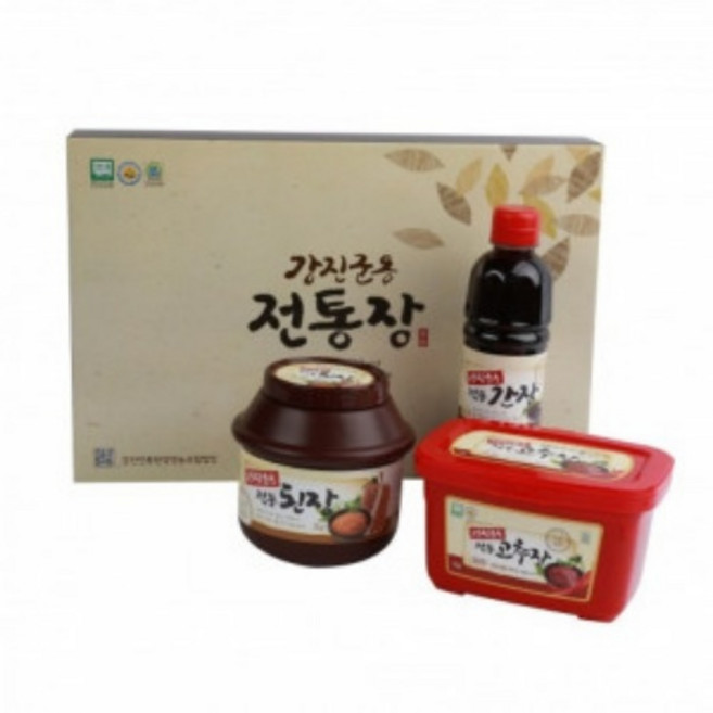[식품명인 65호] 강진군동 선물set, 1개, 1kg