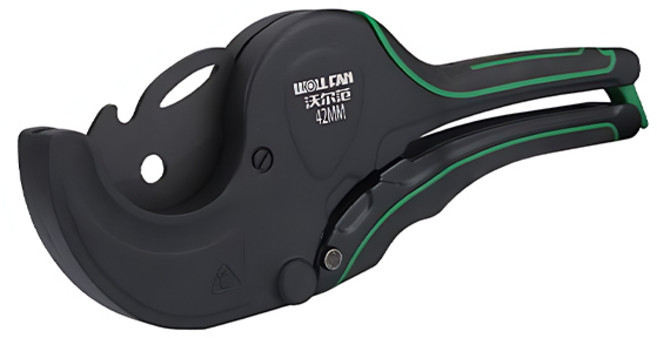 PVC커터 파이프 커터기 엑셀 가위 튜브 42mm, 1개