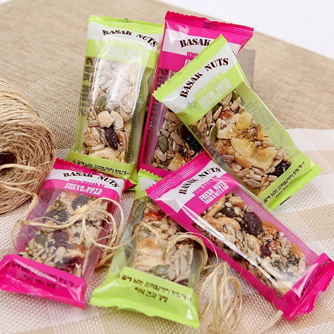 다이어트간식 에너지바 견과바 30개+씨앗바 30개, 견과바30개+씨앗바30개(벌크포장), 35g, 1세트 - 쿠팡