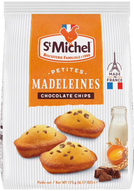 생미쉘 초코칩 마들렝, 1개, 175g
