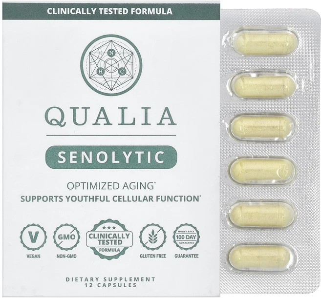 새해 첫좋은선물 Qualia Senolytic 12 Capsules 제대로 할인합니다, 1 - 쿠팡
