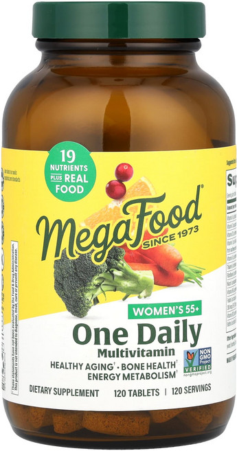 MegaFood 55플러스 우먼스 원 데일리 120정, 1개