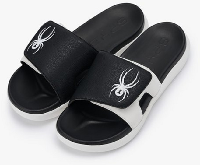 스파이더 공용 슬리퍼 TOX V 톡스 브이2 SPKPFNSD334UBLK DDM070 OBR195