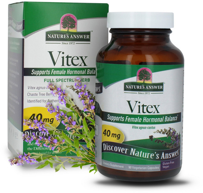 네이쳐스앤서 바이텍스 40mg 베지테리안 캡슐, 1개, 90정