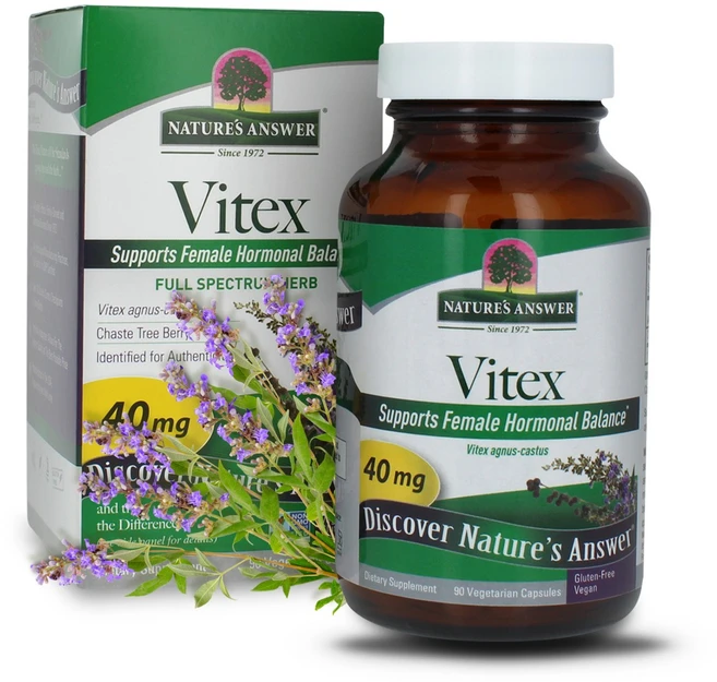 네이쳐스앤서 바이텍스 40mg 베지테리안 캡슐, 1개, 90정 - 쿠팡