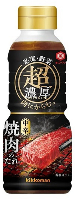 龜甲萬 萬字 超濃厚燒肉醬系列 調味醬 烤肉醬 蔬果燒肉醬 日式燒肉沾醬, 1個, 中辛風味 2026.6.30