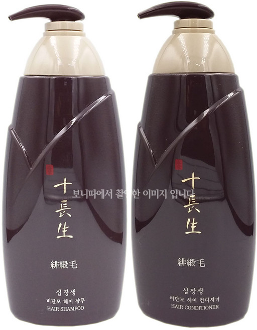 로제 십장생 비단모 헤어 샴푸+헤어 컨디셔너 단품세트 한방샴푸린스, 1개, 760g