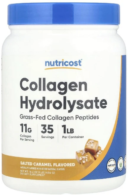뉴트리코스트 가수분해 콜라겐 캐러멜맛 파우더 Collagen Hydrolysate 454g, 1개 - 쿠팡