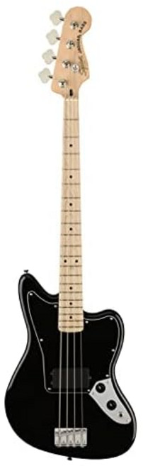 Squier by Fender Affinity Series Jaguar Bass H Maple Fingerboard Black Pickguard Black, 1개