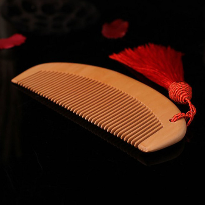 1+1 복숭아나무 헤어 빗 헤어브러쉬, 2개