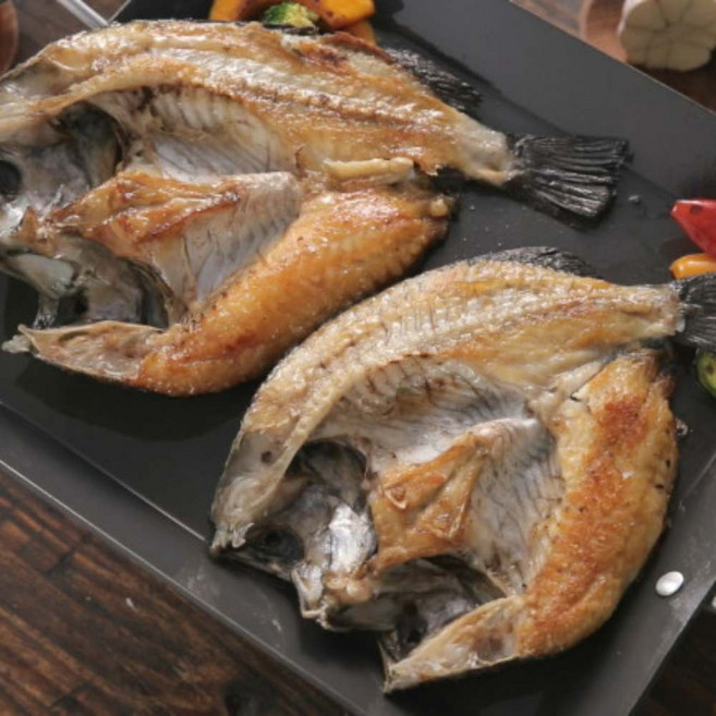 반건조 우럭 버터플라이 우럭구이 반건조생선구이, 1개, 450g(3미)