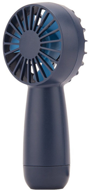 구스페리 저소음 경량 미니 핸디 무선 손선풍기, MCF-003, 네이비