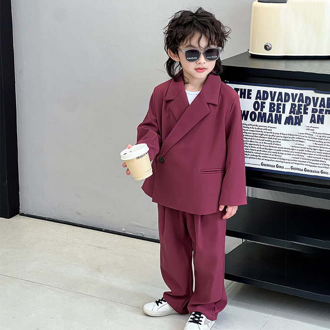 UPPERCUT 남아 정장세트 초등학생 입학 졸업 연주회 수트 하객룩 콩쿨 행사 주니어 아동 오버핏정장 NEW 디자인