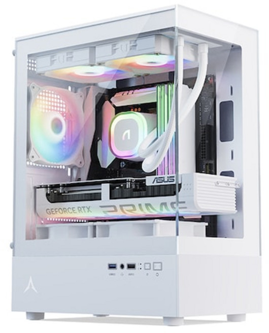 앱코 앱코 U10M 큐빅 라이트 (화이트) 어항 PC케이스