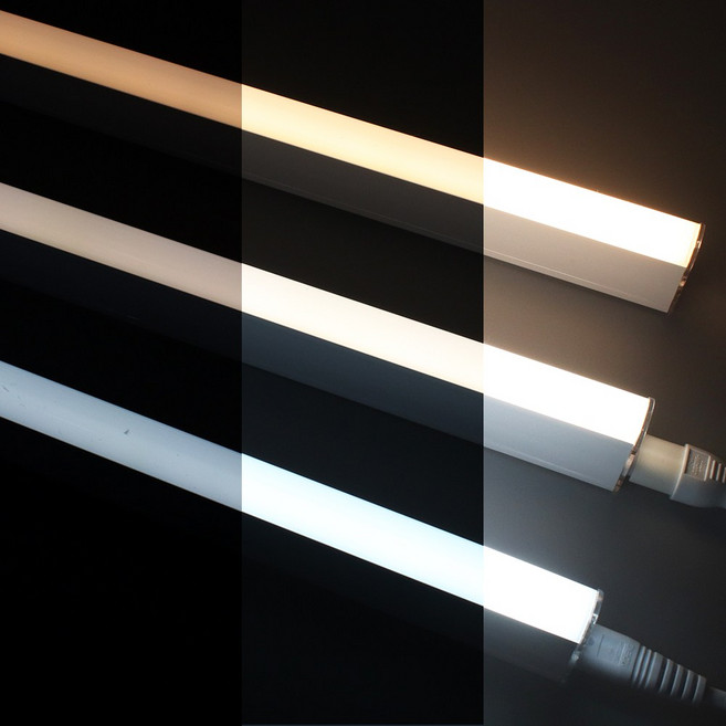 LED 디밍 2P T5 300 600 900 1200 밝기조절 조광기용 커튼박스 조명 간접등 캠핑조명 라인등, 디밍 LED T5, 300mm_5w (주백색)