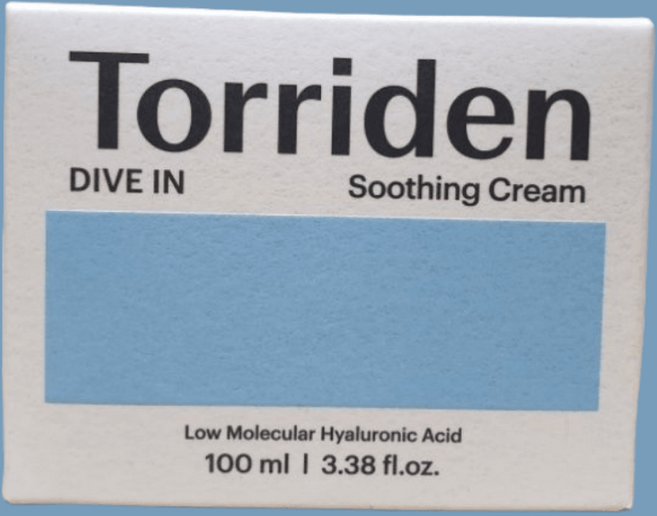 토리든 다이브인 저분자 히알루론산 수딩 크림, 100ml, 1개