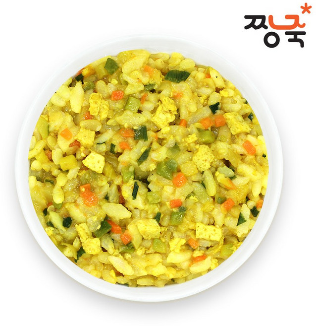 짱죽 12+2 이유식 4단계 아기밥, 511.카레달걀찜밥, 180g, 1개