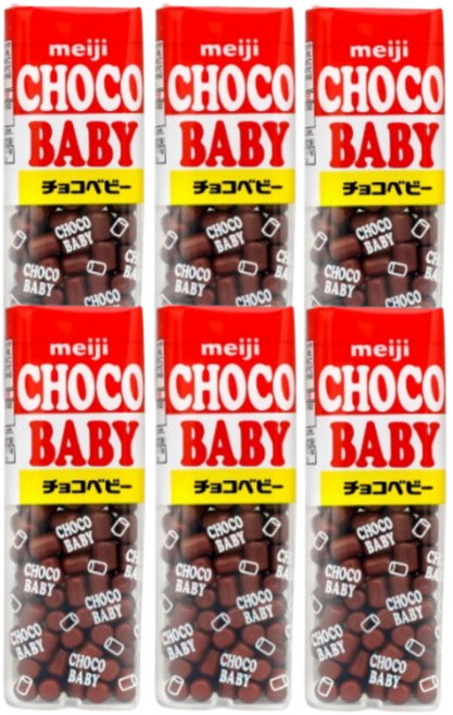 메이지 초코 베이비, 32g, 6개