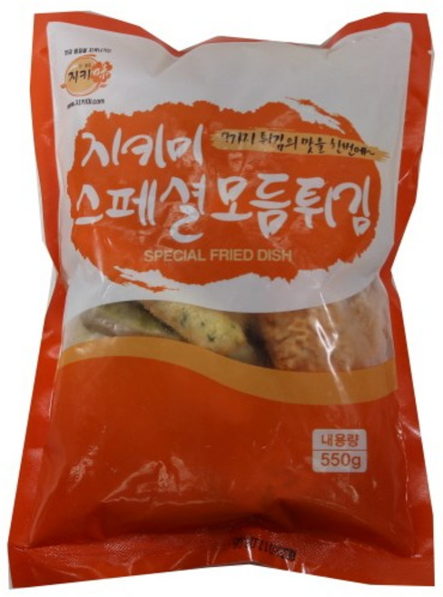 지키미 스페셜모듬튀김 550g, 1개