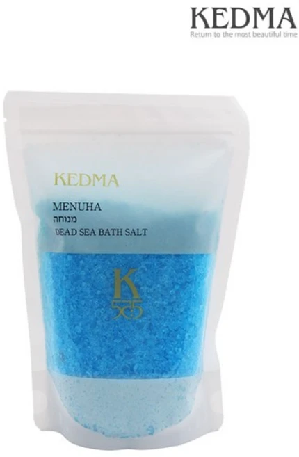 메누하 사해 바스솔트 블루 (MENUHA Dead Sea Bath Salt Blue) 700g, 1개 - 쿠팡