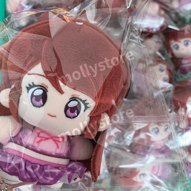 아이카츠 아이 엠 스타 라임 마린 보라 10cm 솜인형 누이 솜깅이, 시부키 란