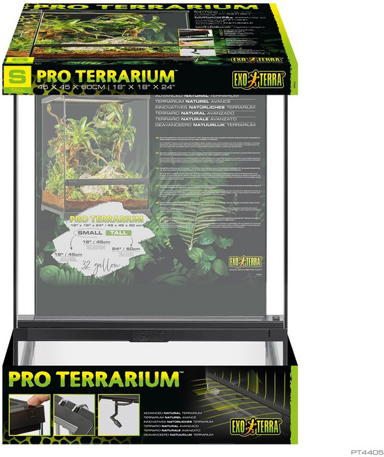 엑소테라 45x45x60cm 프로테라리움장 (인기좋아룡), 1개