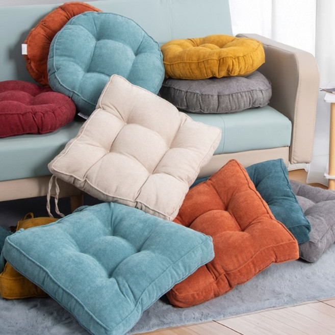 두꺼운 의자 방석 쿠션 TBA499, 그레이