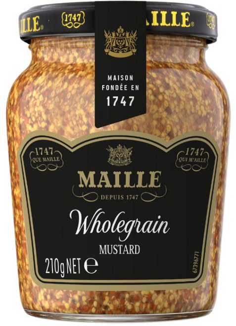 MAILLE 魅雅芥末籽醬, 1個, 魅雅 芥末籽醬 210G, 210g