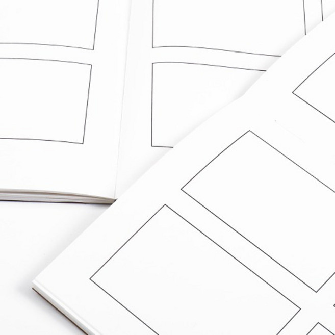 만화스토리보드 노트/콘티노트, A4