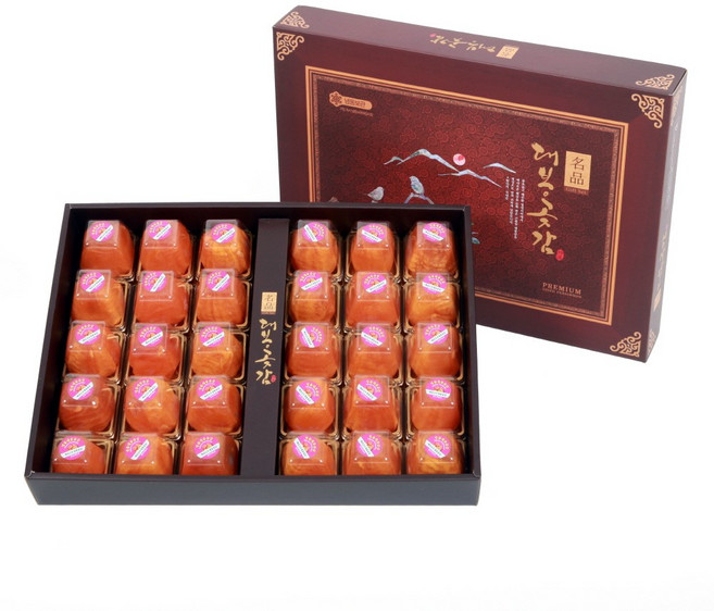 대봉 반건시선물세트3.6kg(120g 30과), 1개, (120g이상 30과)