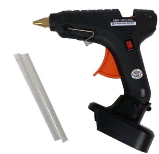 충전식 글루건 총 핫멜트 접착제 글루스틱건 본체 R, 본상품선택, 1개