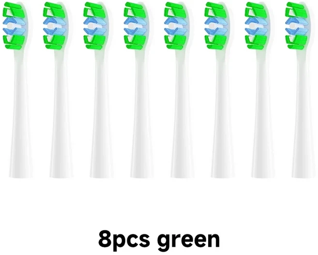 유스마일 Y1/Y1S/Y1pro/Y3/Y4/Y5/P1/P3/P4/P5/P10용 교체용 칫솔모 ​ /U1/U2/U3/U4/U2S/U3S/F2/F1 시리즈, 01 8PCS
