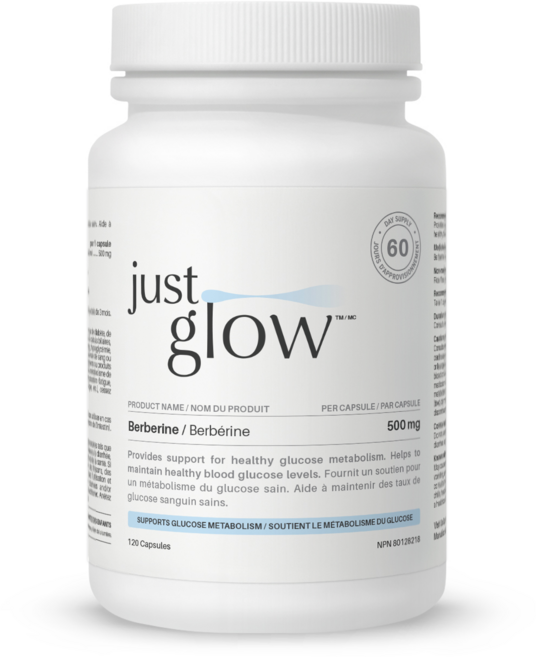저스트글로우 베르베린 500mg, 1개, 120정