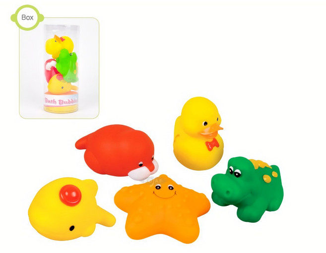 유아 장난감 용품 아기 물놀이 목욕 물놀이친구들, 1개
