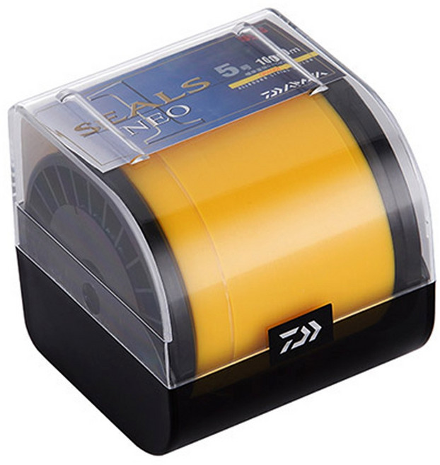 한국 다이와 실즈1 네오 1000m 대용량 바다 원투 갯바위 대물 낚시줄 원줄 나일론 모노라인, 1000m 5호 오렌지, 1개