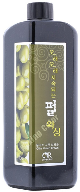 ORAEORAE 오래오래 지속되는 펄 왁싱, [올리브 그린 브라운], 1개
