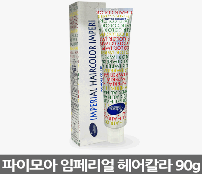 파이모아 임페리얼 헤어 칼라 염색약 90g, GN40+산화제, 1개